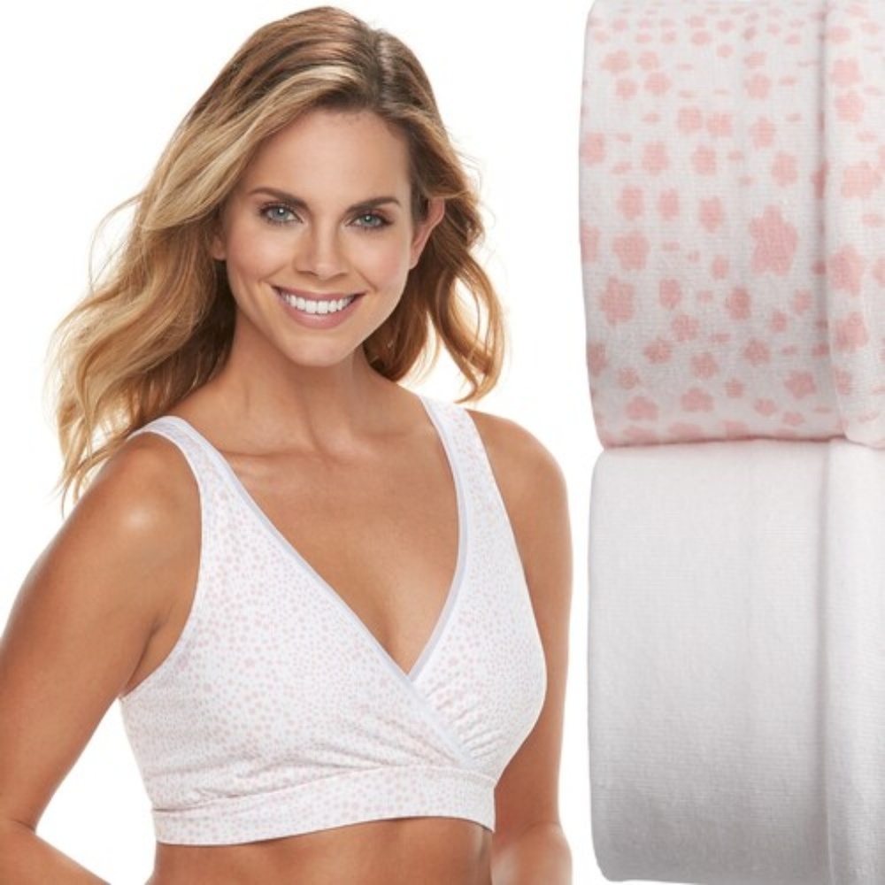 Playtex 2-Pack Nursing Sleep Bra